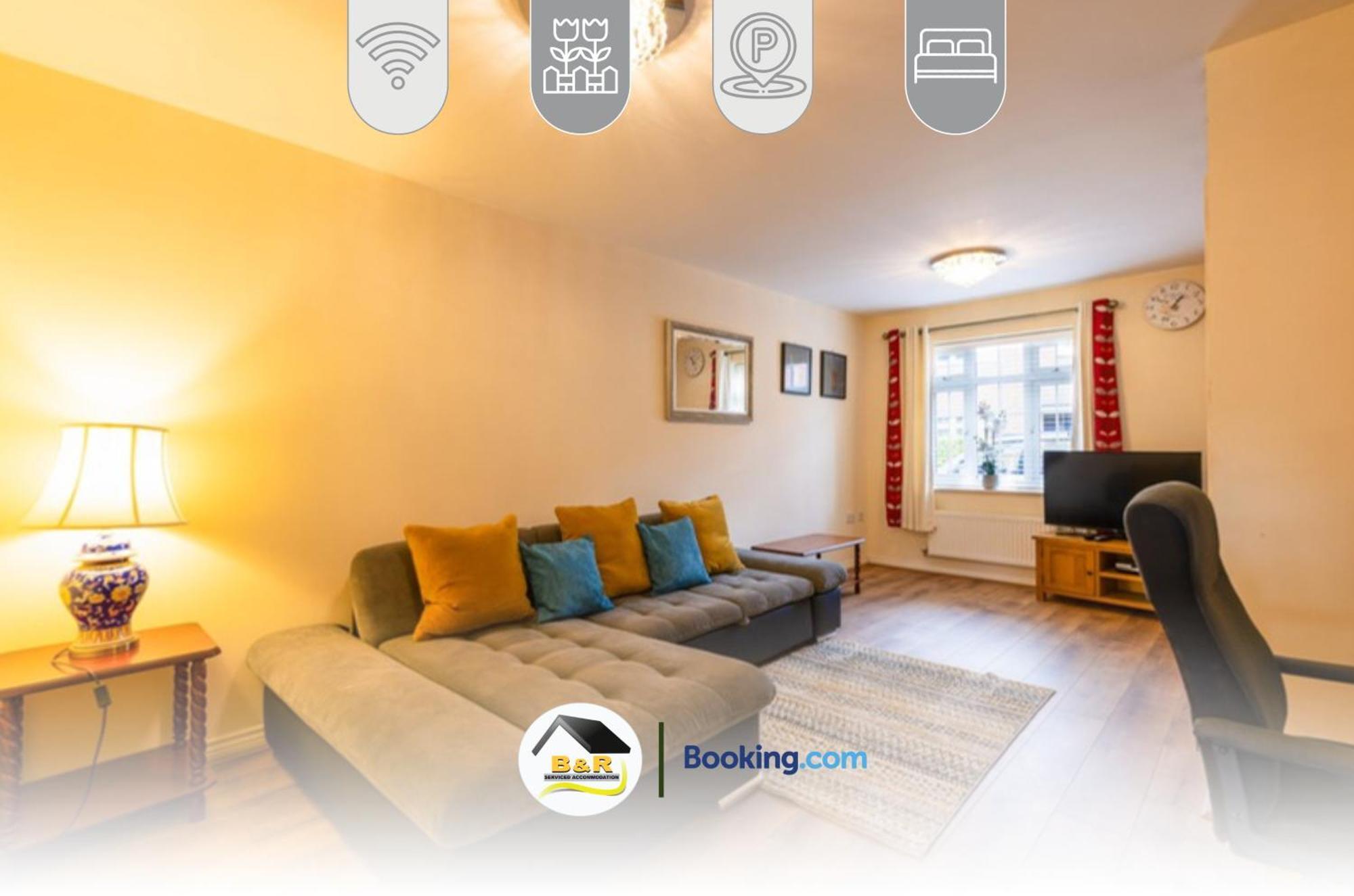 3 Bedroom House By B And R Serviced Accommodation Amesbury With Super Fast Wi-Fi 145Mbps Buitenkant foto
